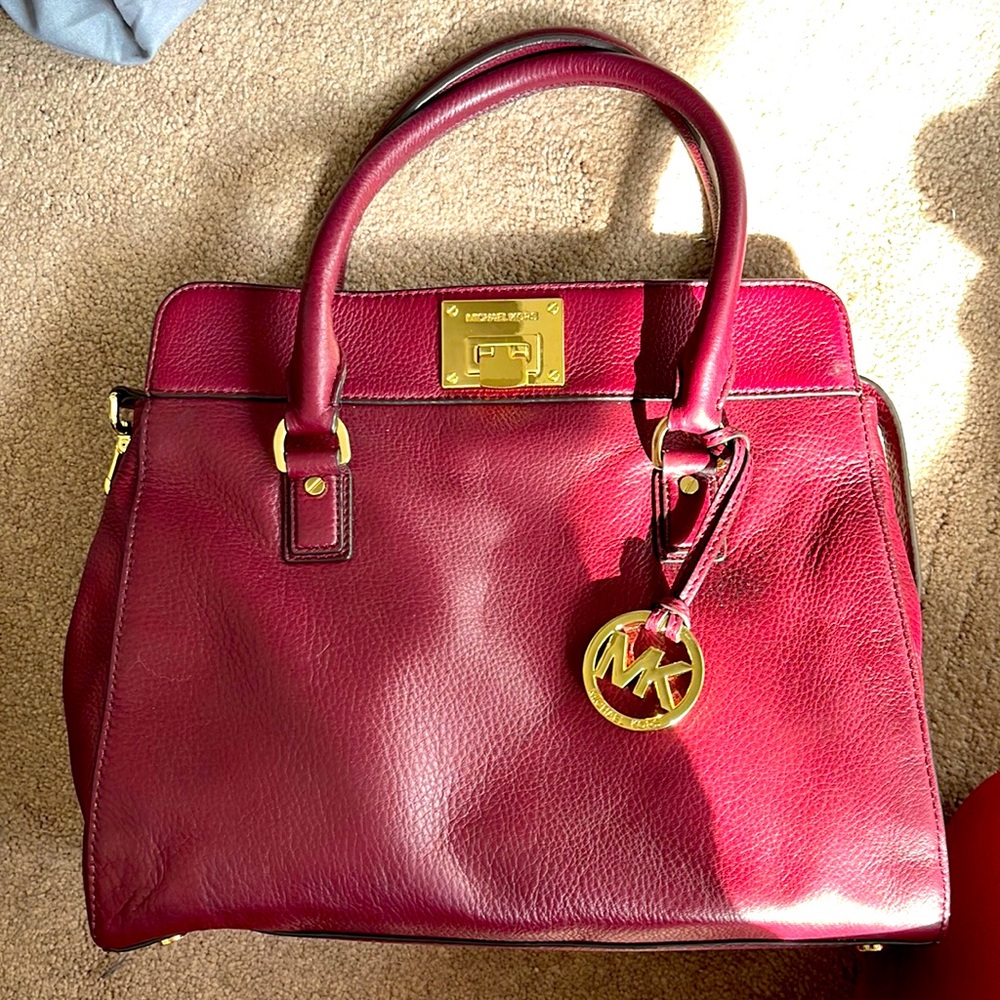 Michael kora burghandy handbag